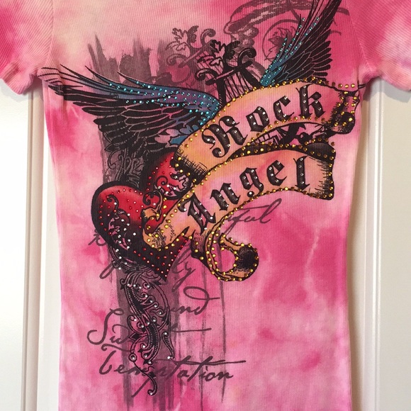 🌸Vocal Pink embellished t-shirt🌸 - Picture 2 of 6